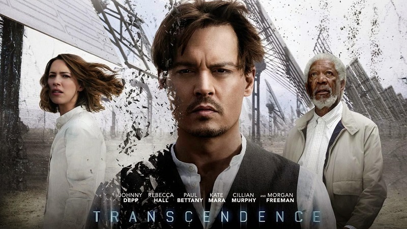 Transcendence (2014) - Sci-fi thriller stars Johnny Depp and Morgan Freeman