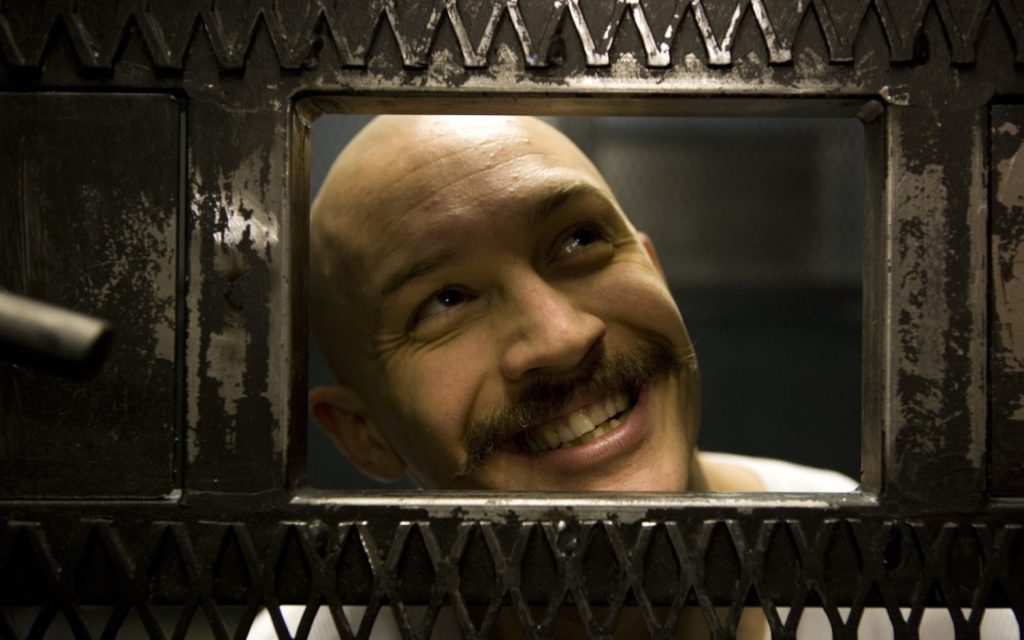 Tom Hardy as Charles Bronson in Bronson (2009)