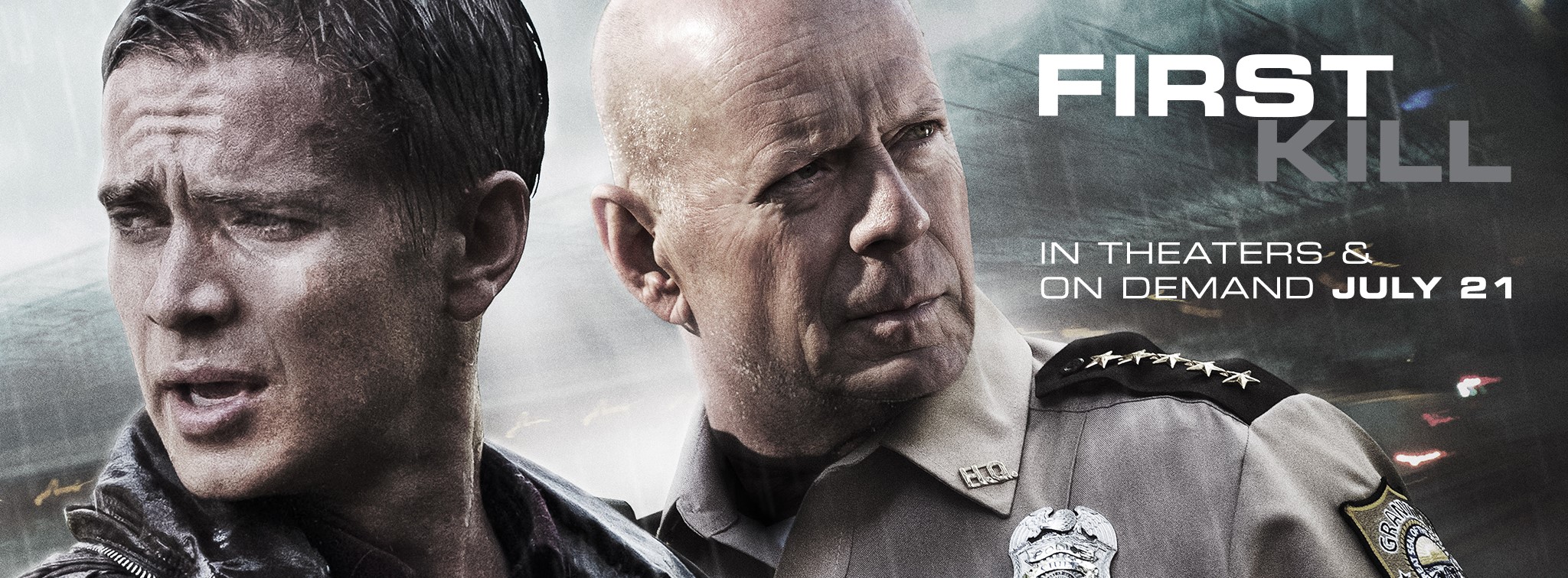 First Kill (2017) – Bruce Willis as a corrupt cop