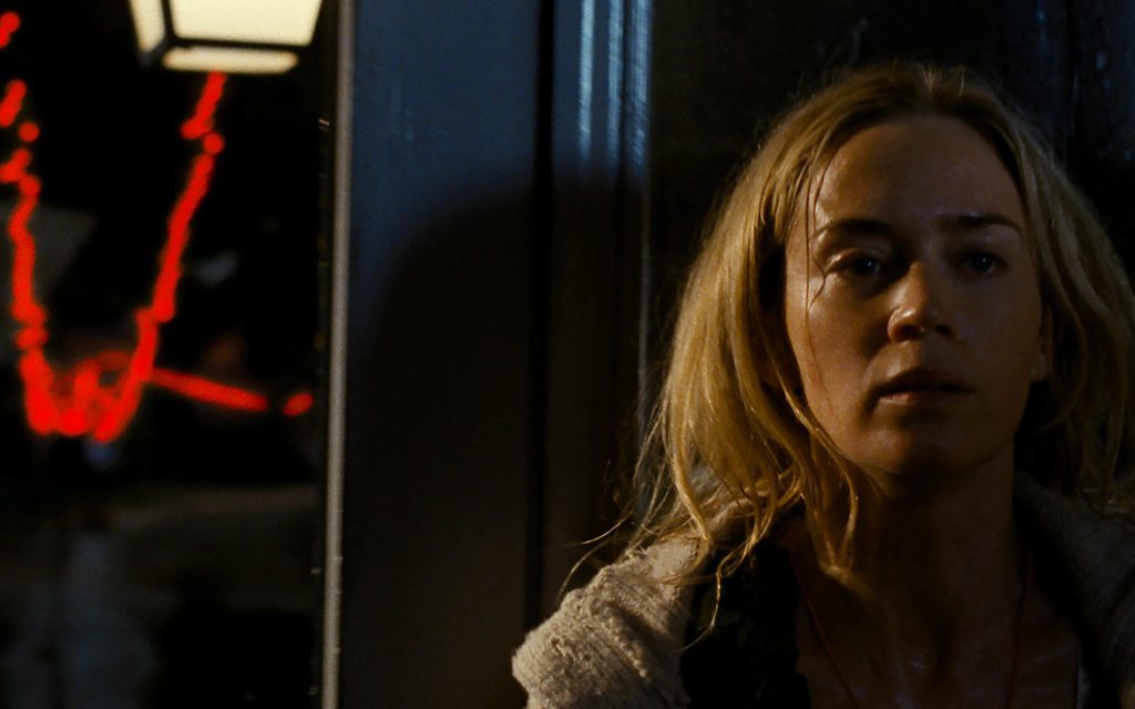 Emily Blunt in A QUIET PLACE, from Paramount Pictures.