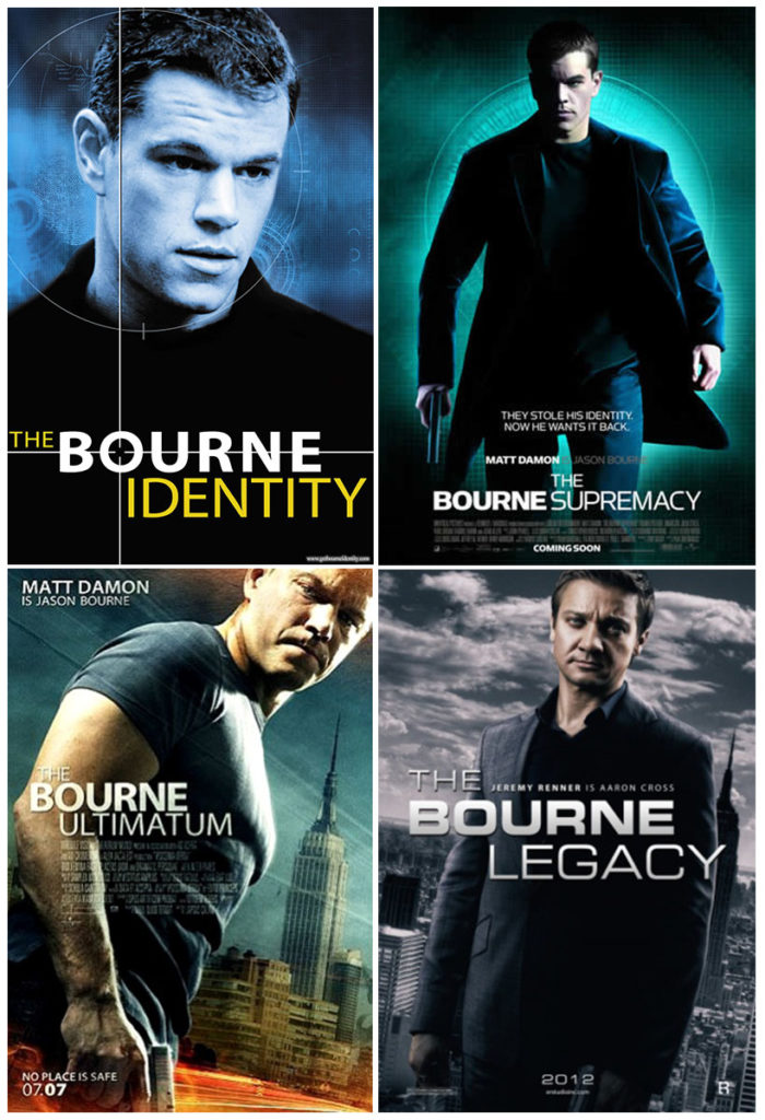 all jason bourne movies