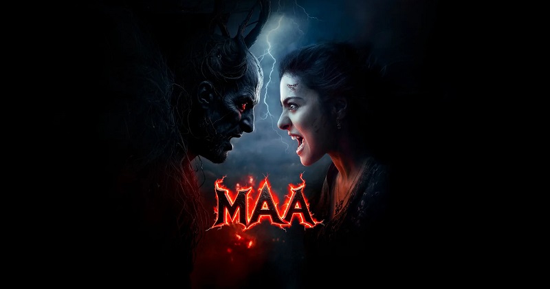 Kajol as a fierce mother in Netflix’s mythological horror film MAA (2025)
