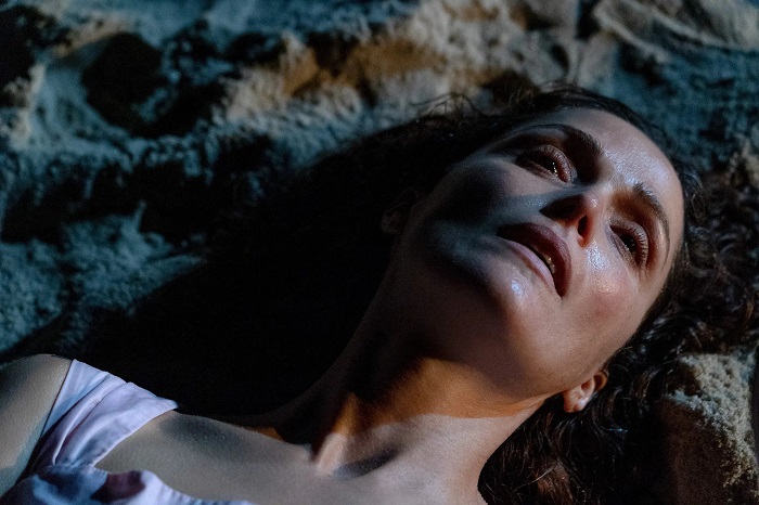 Rose Byrne in a dramatic scene from “If I Had Legs I’d Kick You”.